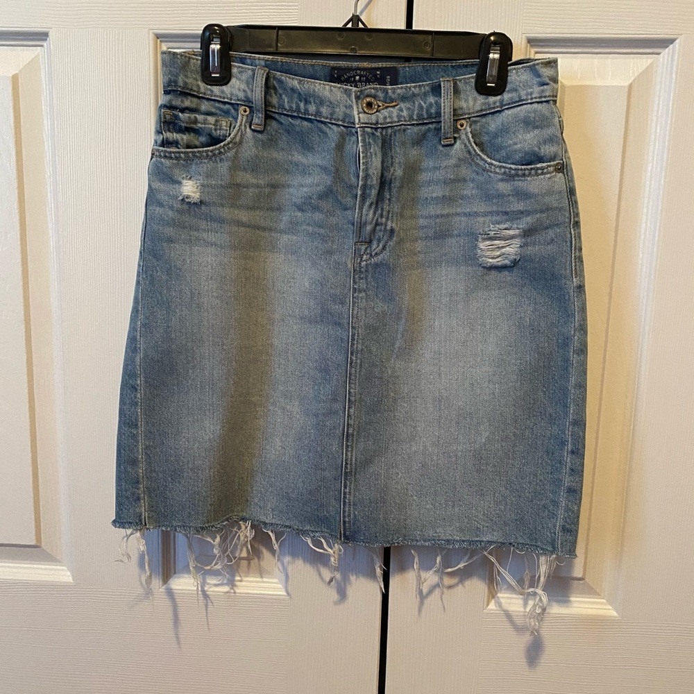 Lucky Brand Jean Skirt Size 6/28